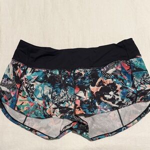 Women's Multicolor Patterned Shorts